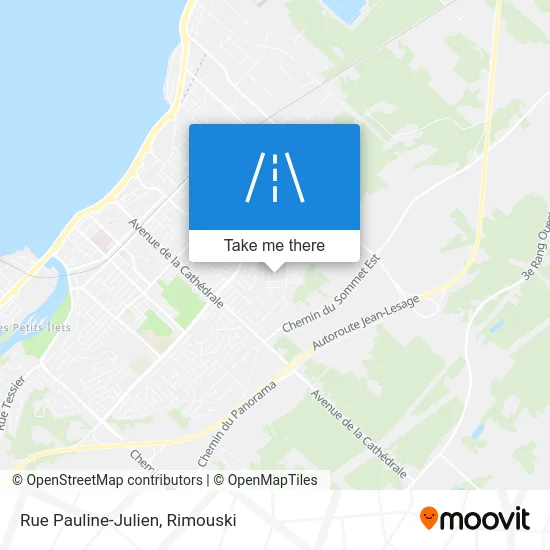 Rue Pauline-Julien map