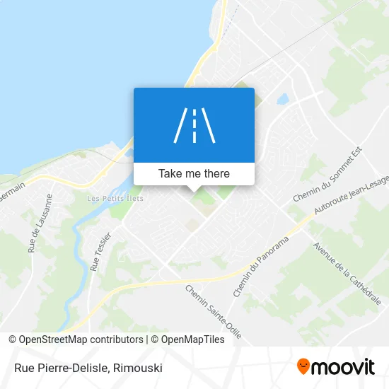 Rue Pierre-Delisle map