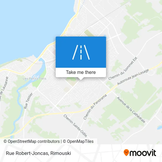 Rue Robert-Joncas map