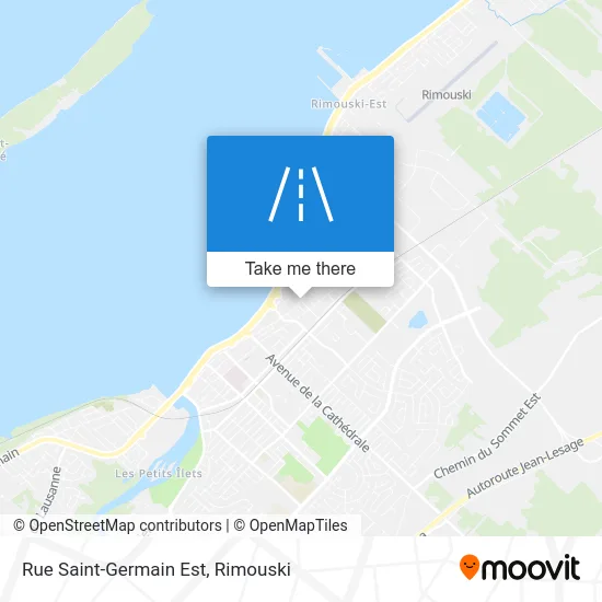 Rue Saint-Germain Est map
