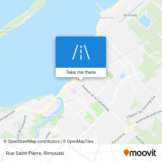 Rue Saint-Pierre map