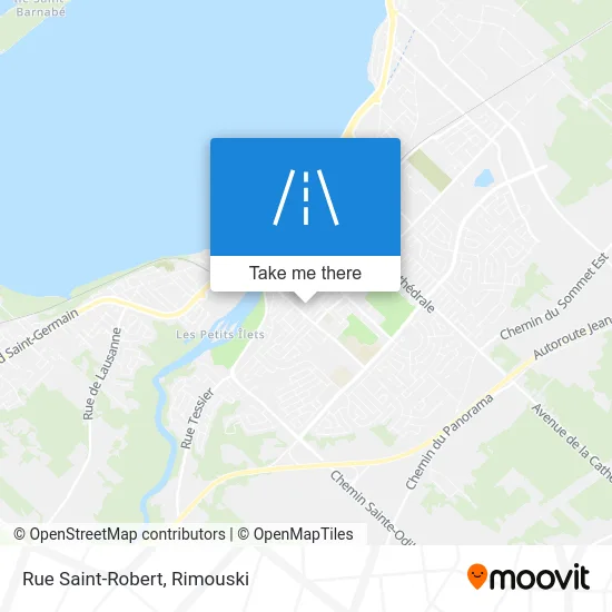 Rue Saint-Robert map