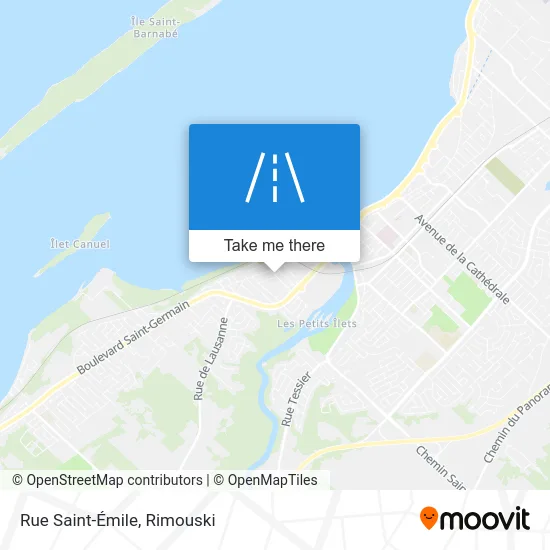 Rue Saint-Émile map