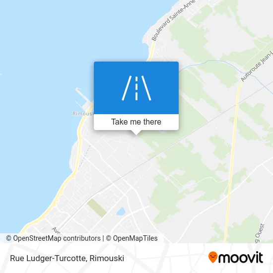 Rue Ludger-Turcotte map