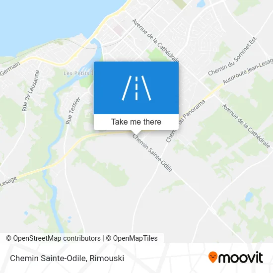 Chemin Sainte-Odile map