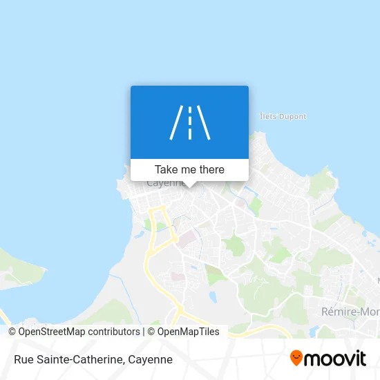 Rue Sainte-Catherine map