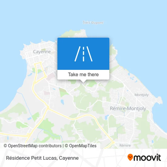 Résidence Petit Lucas map