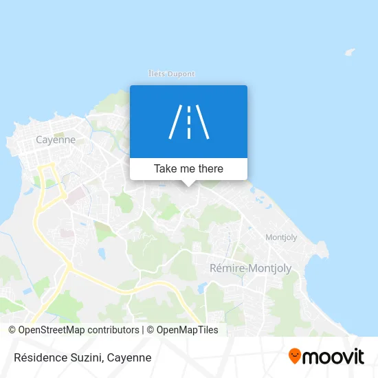 Résidence Suzini map