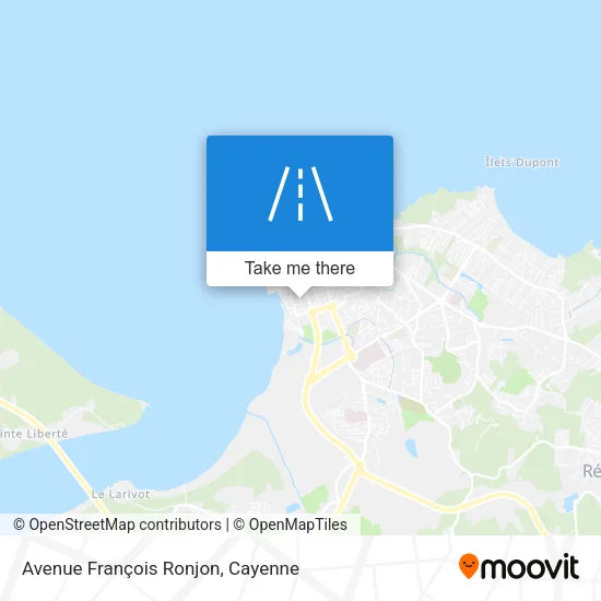 Avenue François Ronjon map