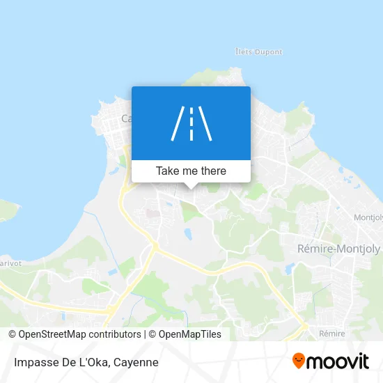Impasse De L'Oka map
