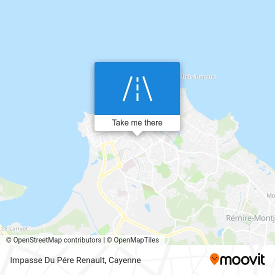 Impasse Du Pére Renault map