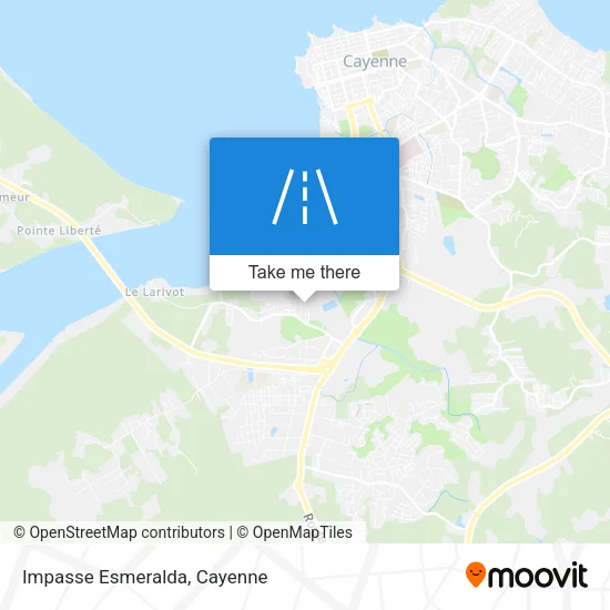 Impasse Esmeralda map