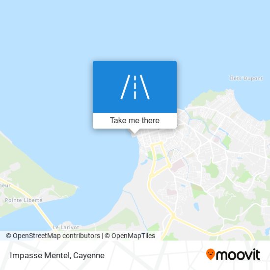 Impasse Mentel map