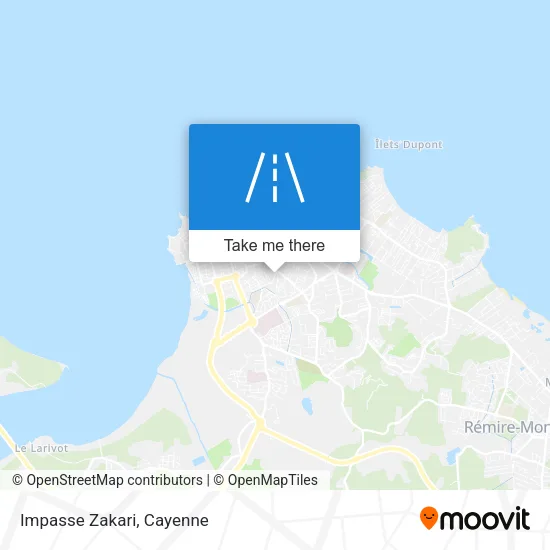 Impasse Zakari map