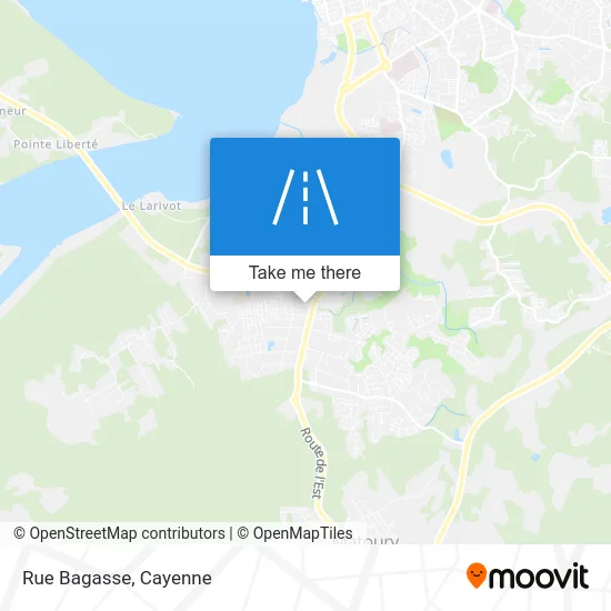 Rue Bagasse map
