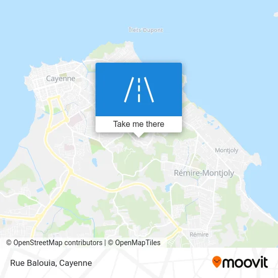 Rue Balouia map