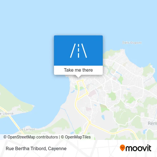Rue Bertha Tribord map