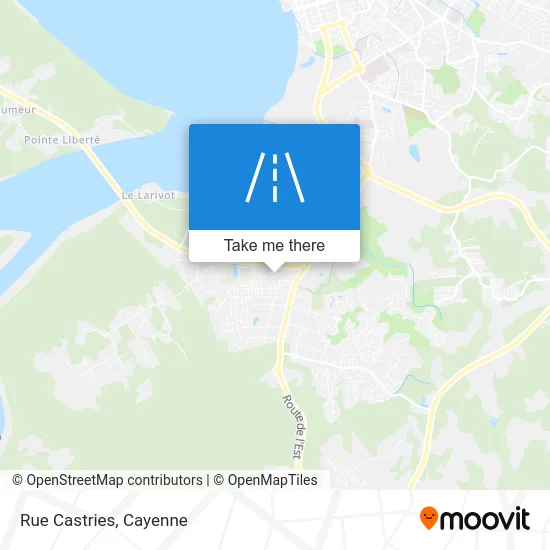 Rue Castries map
