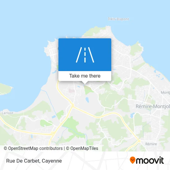 Rue De Carbet map