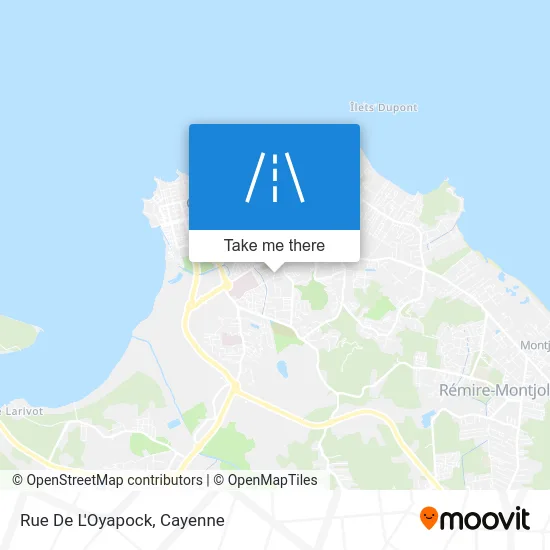 Rue De L'Oyapock map