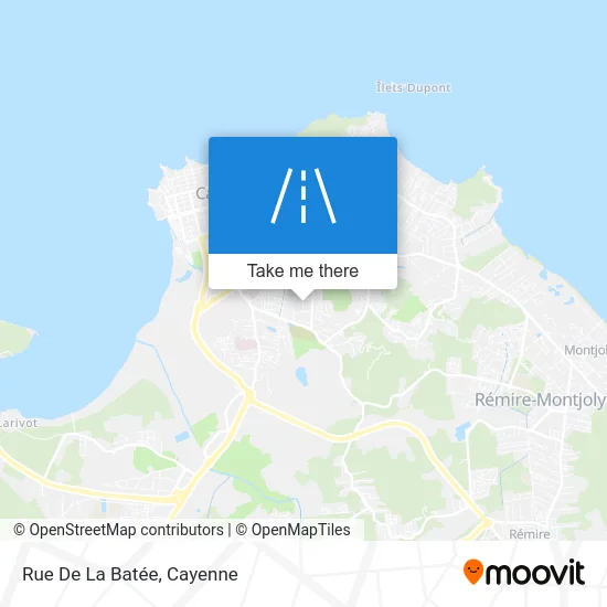 Rue De La Batée map
