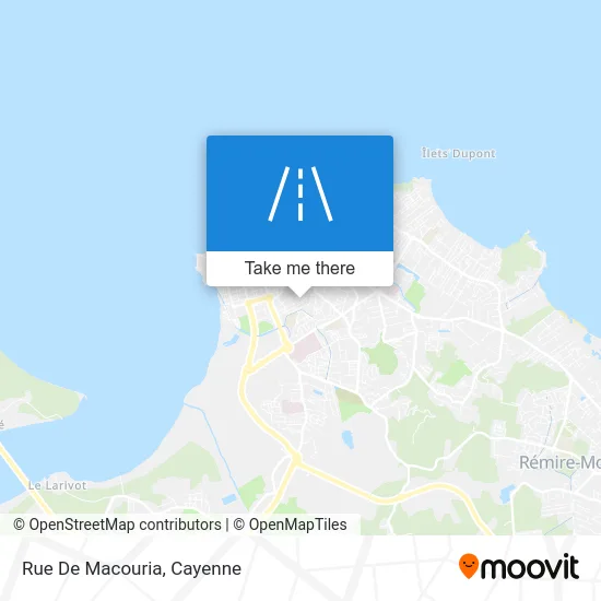 Rue De Macouria map