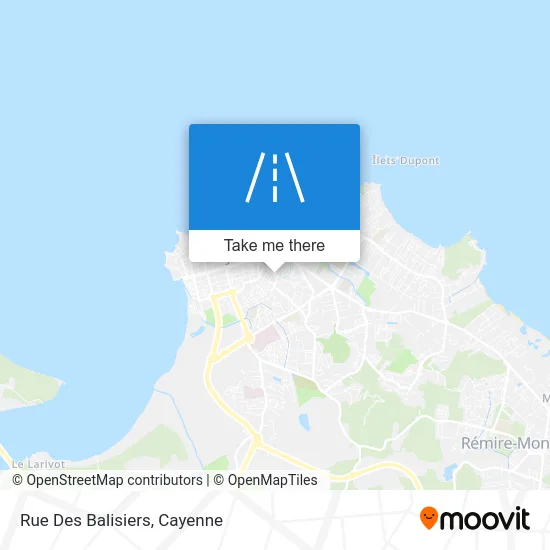 Rue Des Balisiers map