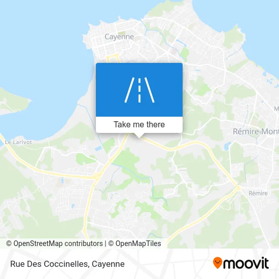 Rue Des Coccinelles map