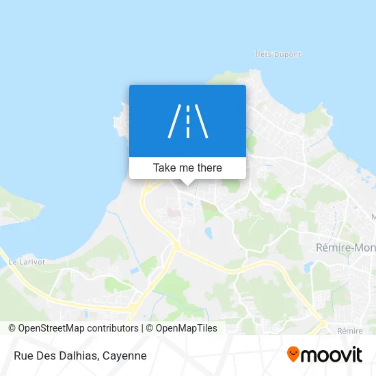 Rue Des Dalhias map