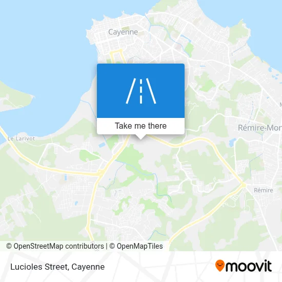 Rue Des Lucioles map