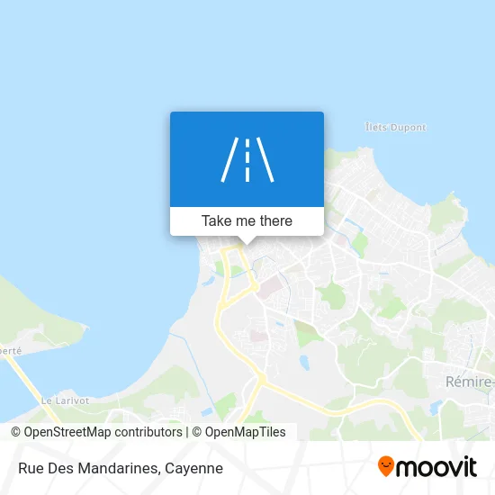 Rue Des Mandarines map