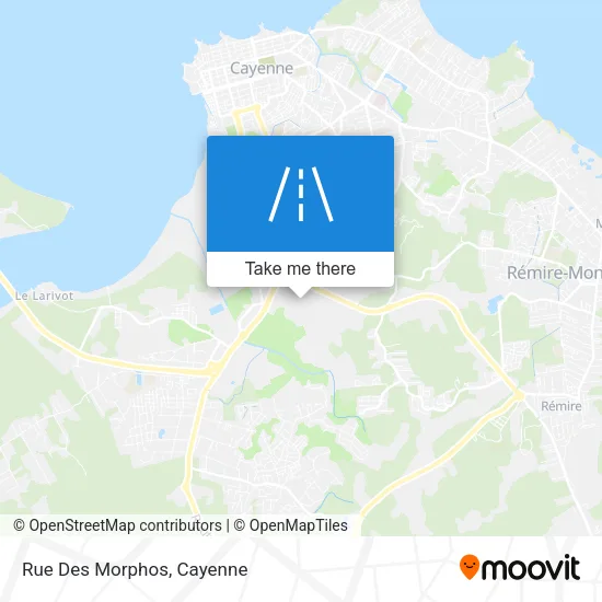 Rue Des Morphos map