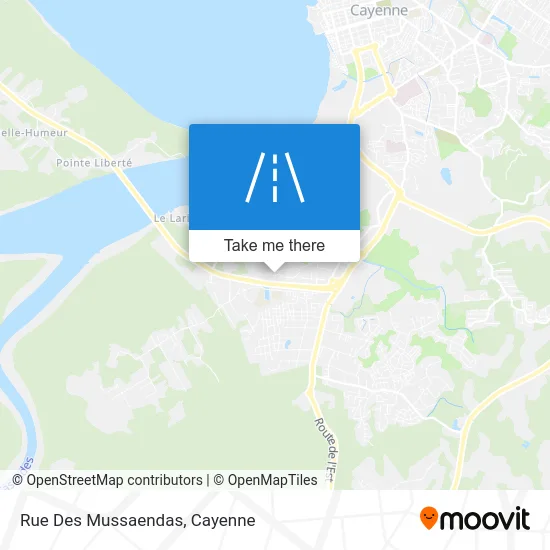 Rue Des Mussaendas map