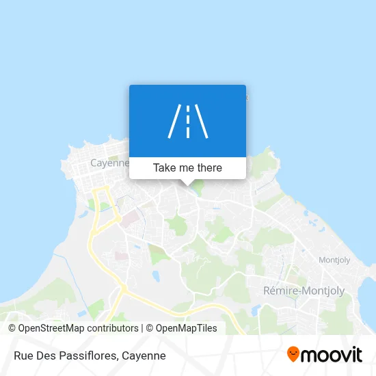 Rue Des Passiflores map