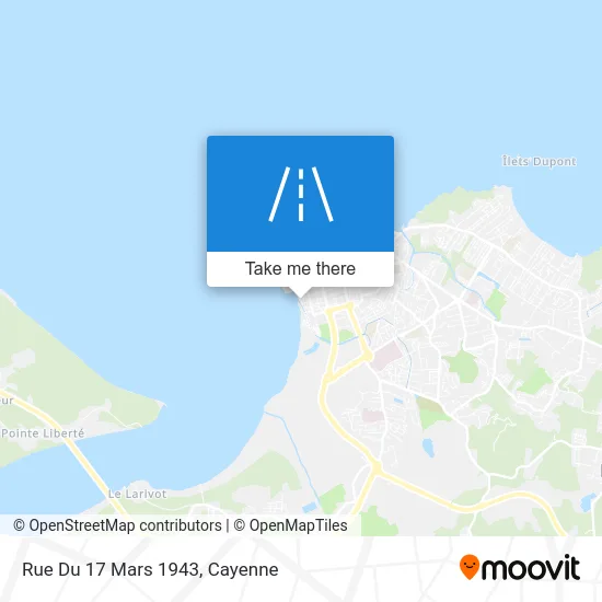 Rue Du 17 Mars 1943 map