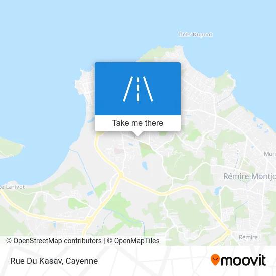 Rue Du Kasav map