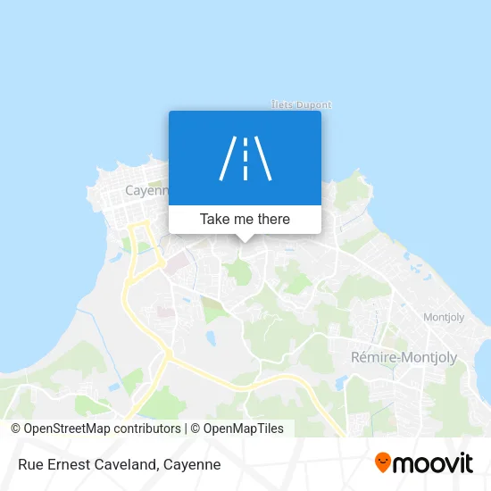 Rue Ernest Caveland map