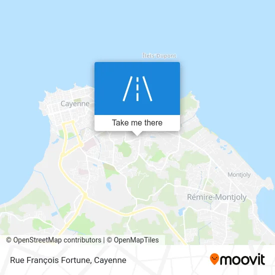 Rue François Fortune map