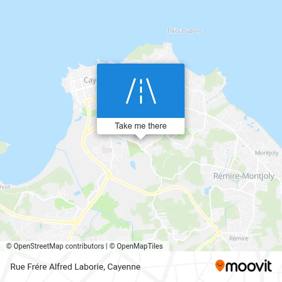 Rue Frére Alfred Laborie map