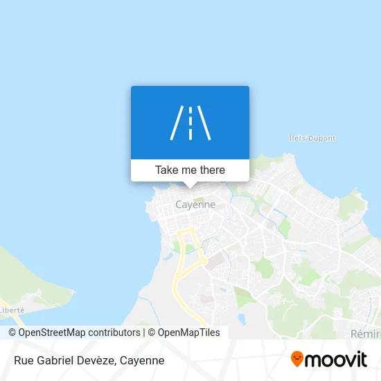 Rue Gabriel Devèze map