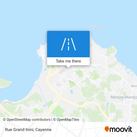 Rue Grand Inini map