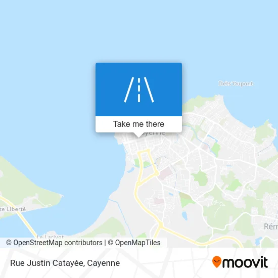 Rue Justin Catayée map