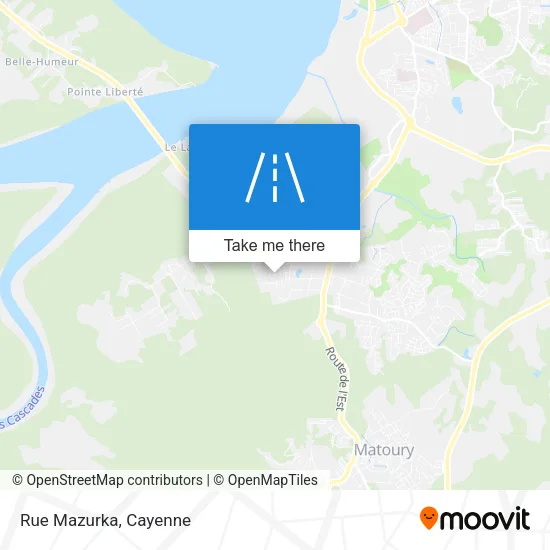 Rue Mazurka map