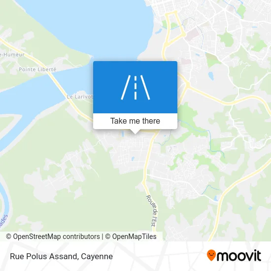 Rue Polus Assand map