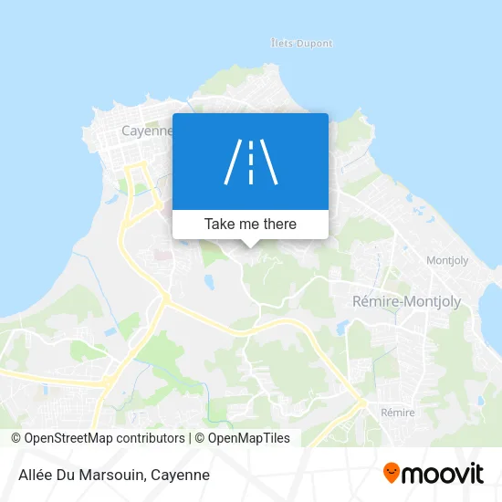 Allée Du Marsouin map