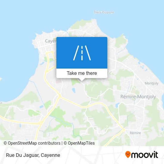 Rue Du Jaguar map