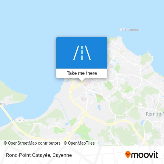 Rond-Point Catayée map