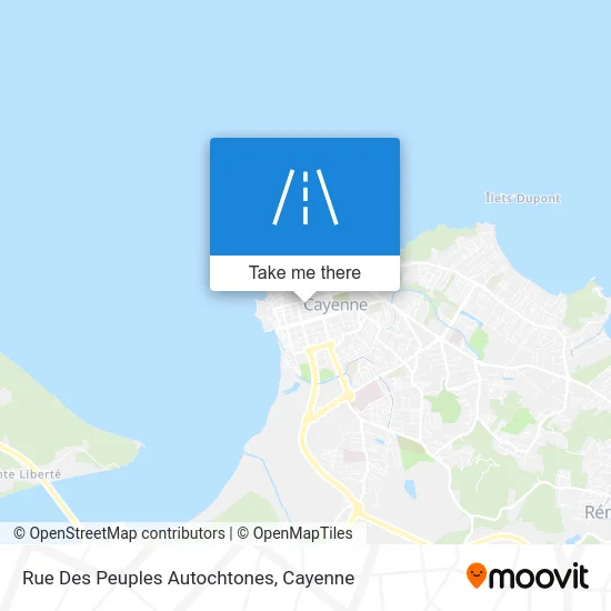 Rue Des Peuples Autochtones map