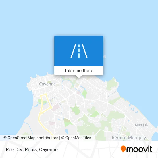 Rue Des Rubis map