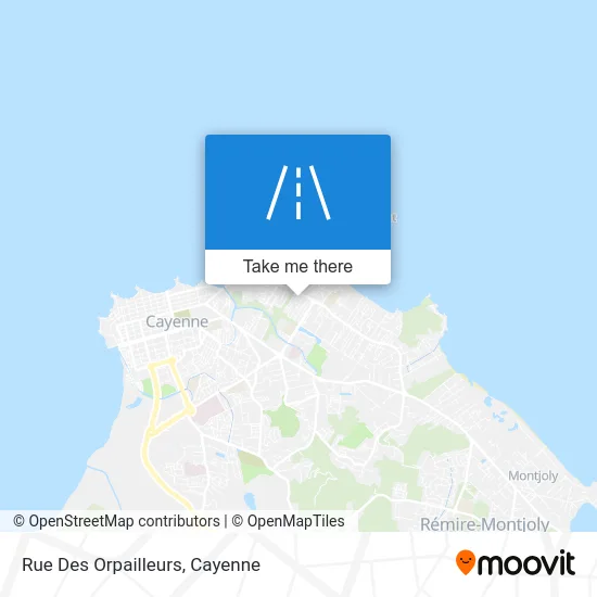 Rue Des Orpailleurs map